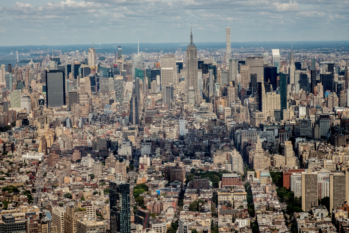 "Manhattan View" stock image