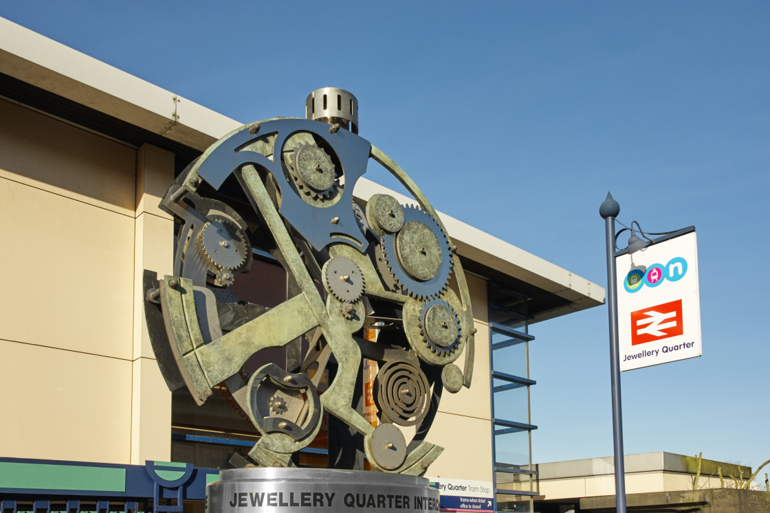 "Birmingham Jewellery Quarter" stock image