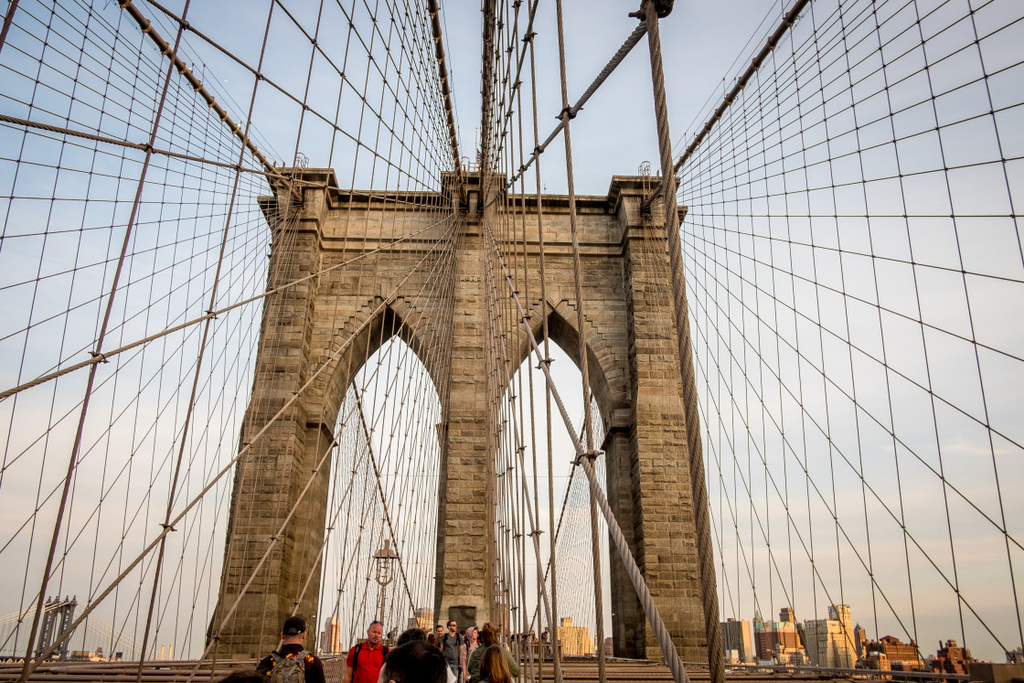 "Brooklyn Bridge, New York. 2" stock image