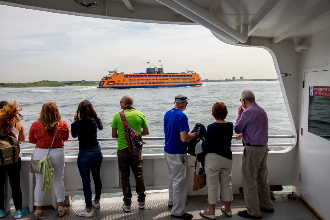 "Staten Island Ferry." stock image