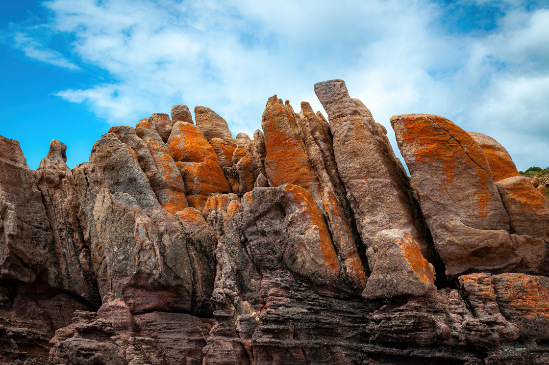 "Gracetown Rocks" stock image