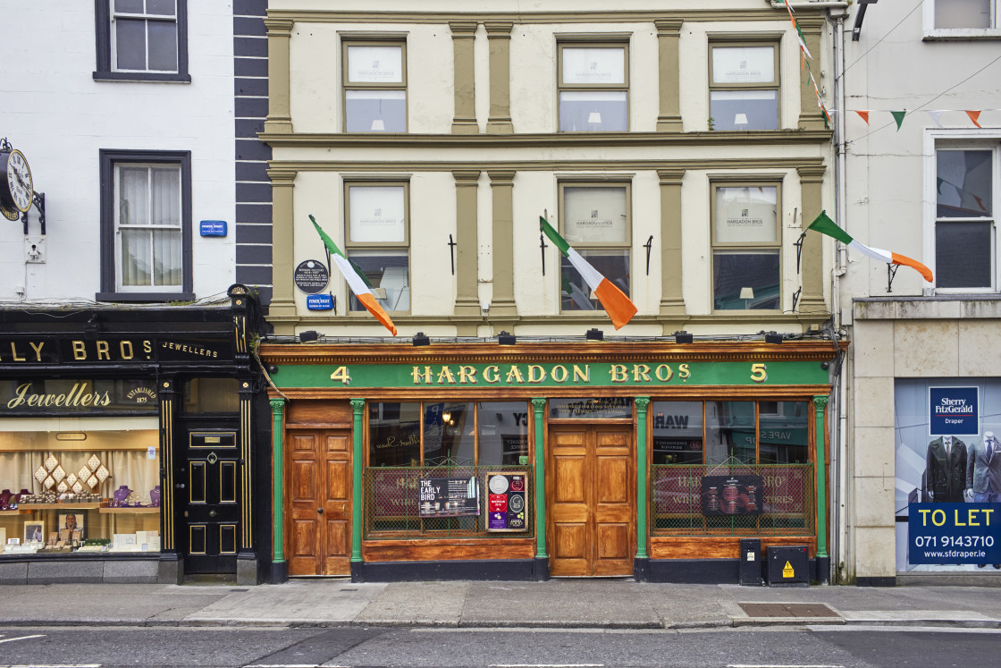 "Hargadon Bros in Sligo, Ireland" stock image