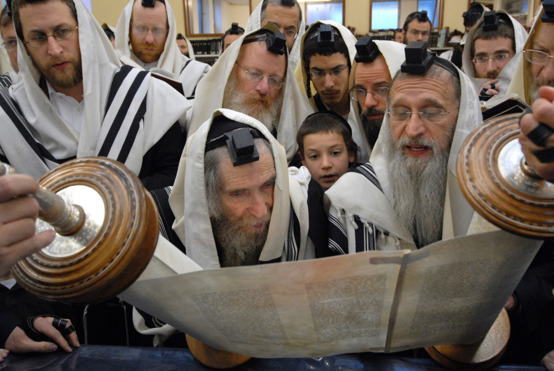 "Rav Steinman Aliyah 8" stock image