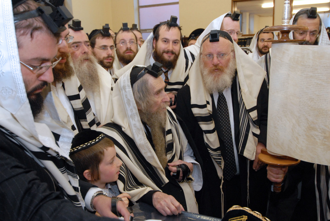 "Rav Steinman Aliyah 14" stock image