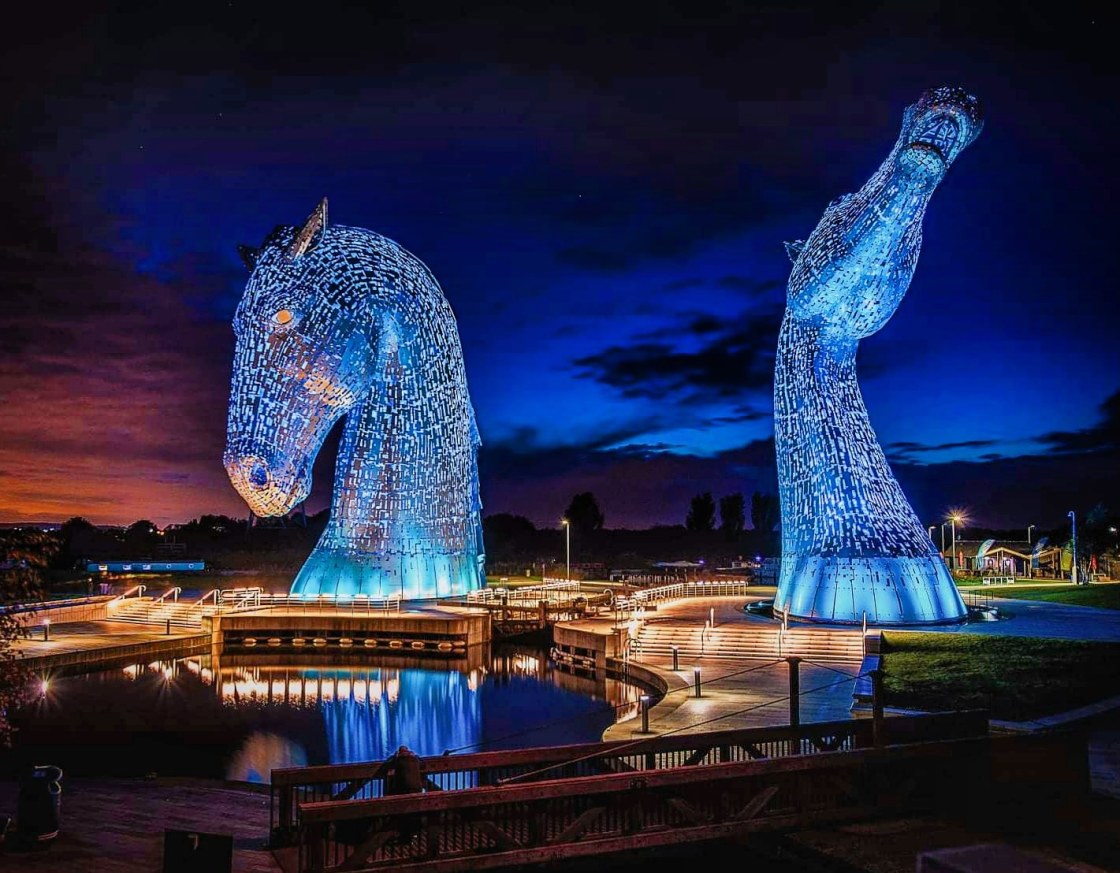 ""The Kelpies"" stock image