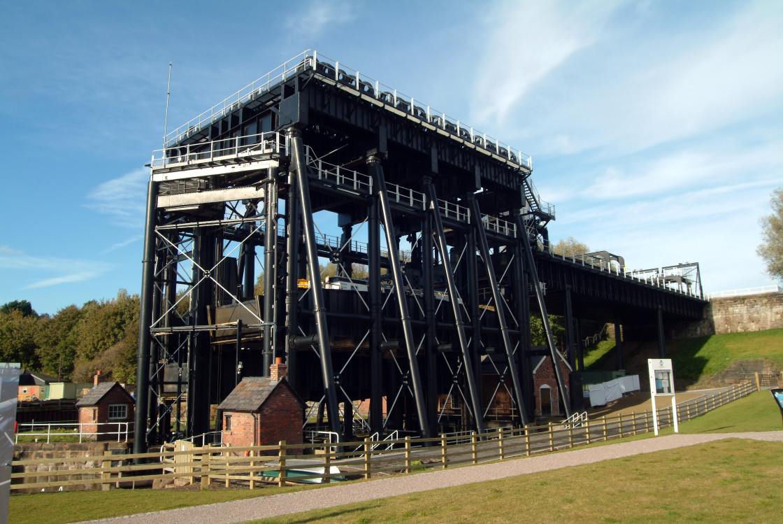 "Anderton Boat Lift 4" stock image