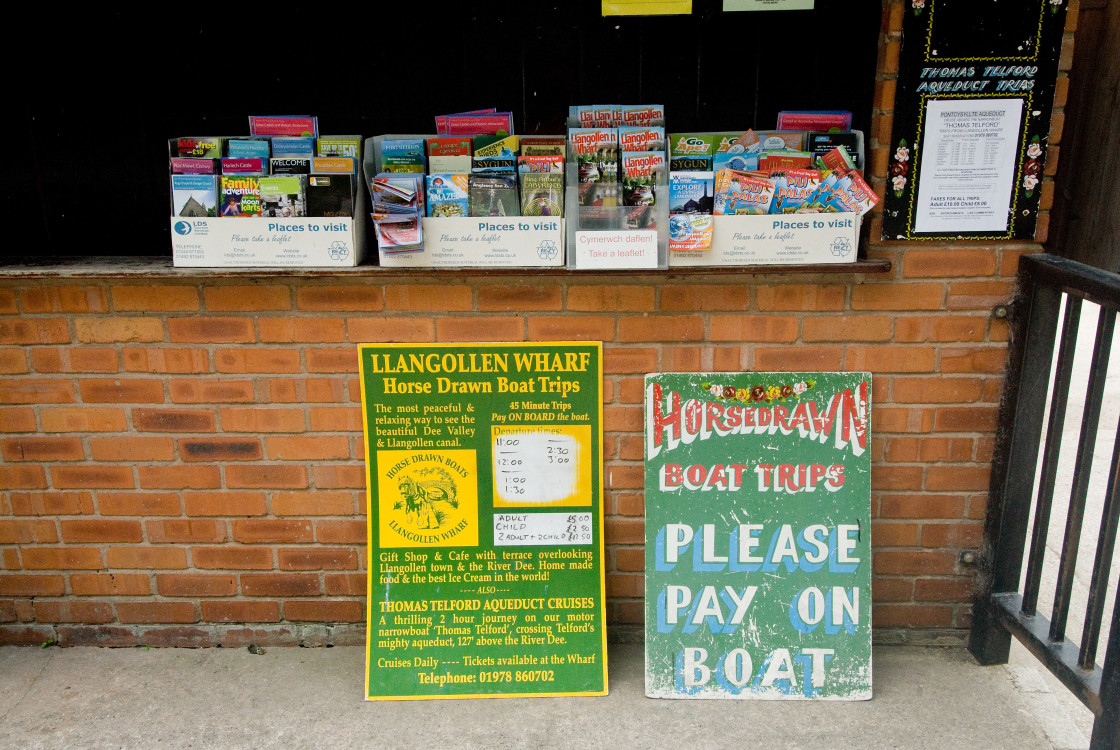 "Llangollen Canal 8" stock image