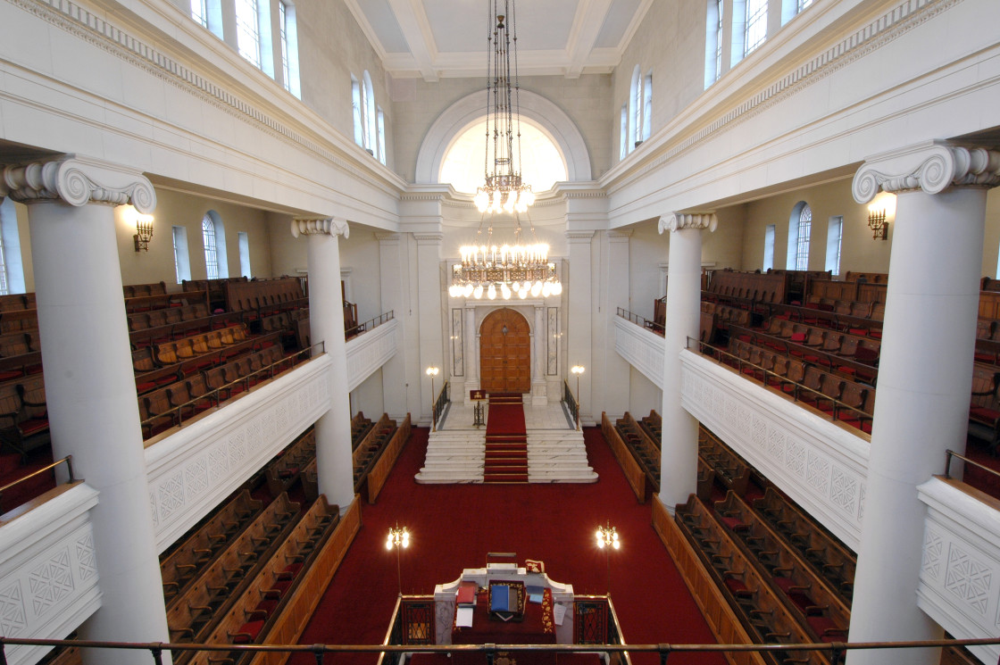 "Shaare Hayim Sephardi Synagogue, Manchester. 1" stock image