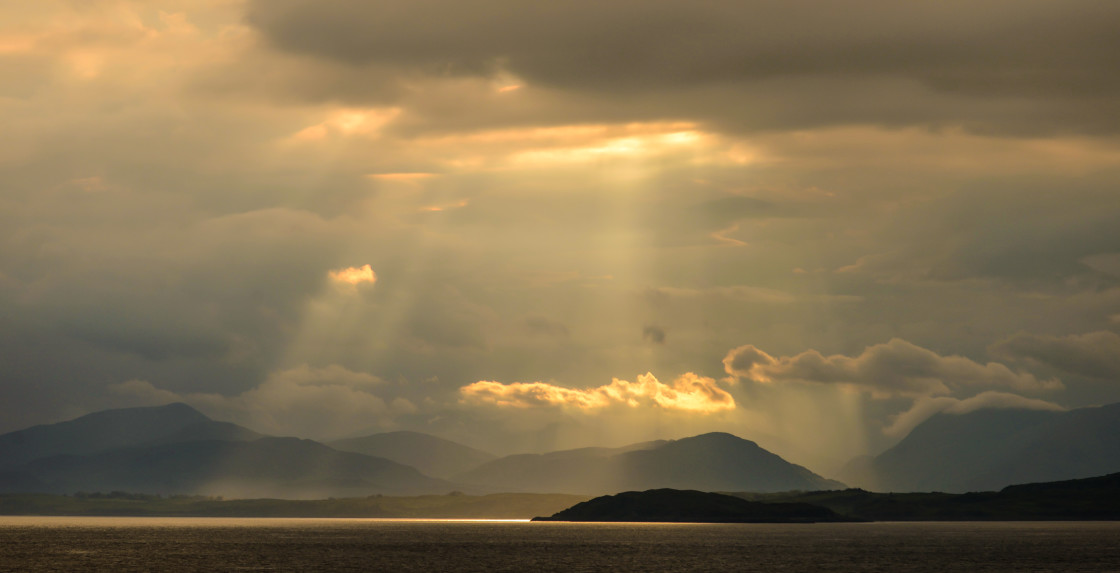 "The Sound of Mull" stock image