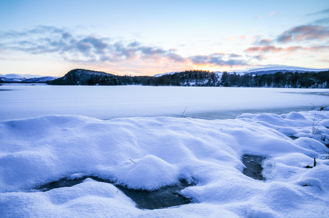 "Loch Pityoulish" stock image