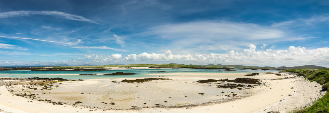 "North Uist beach" stock image