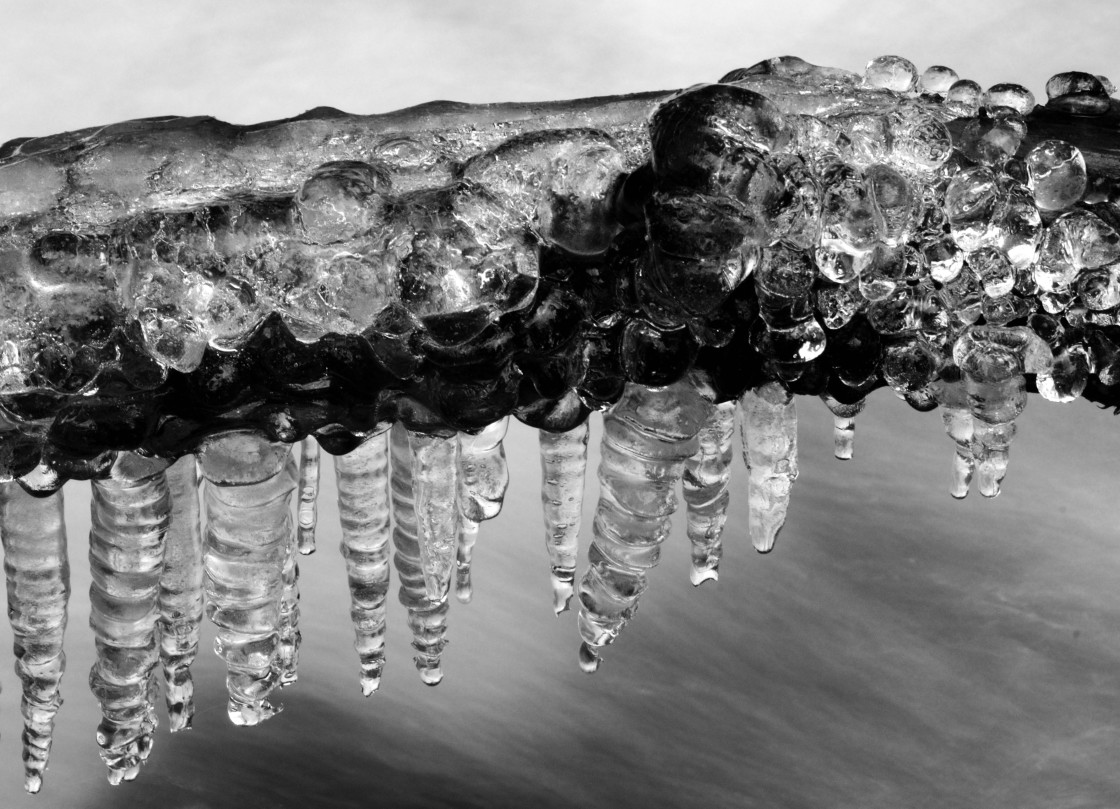 "Icicles" stock image