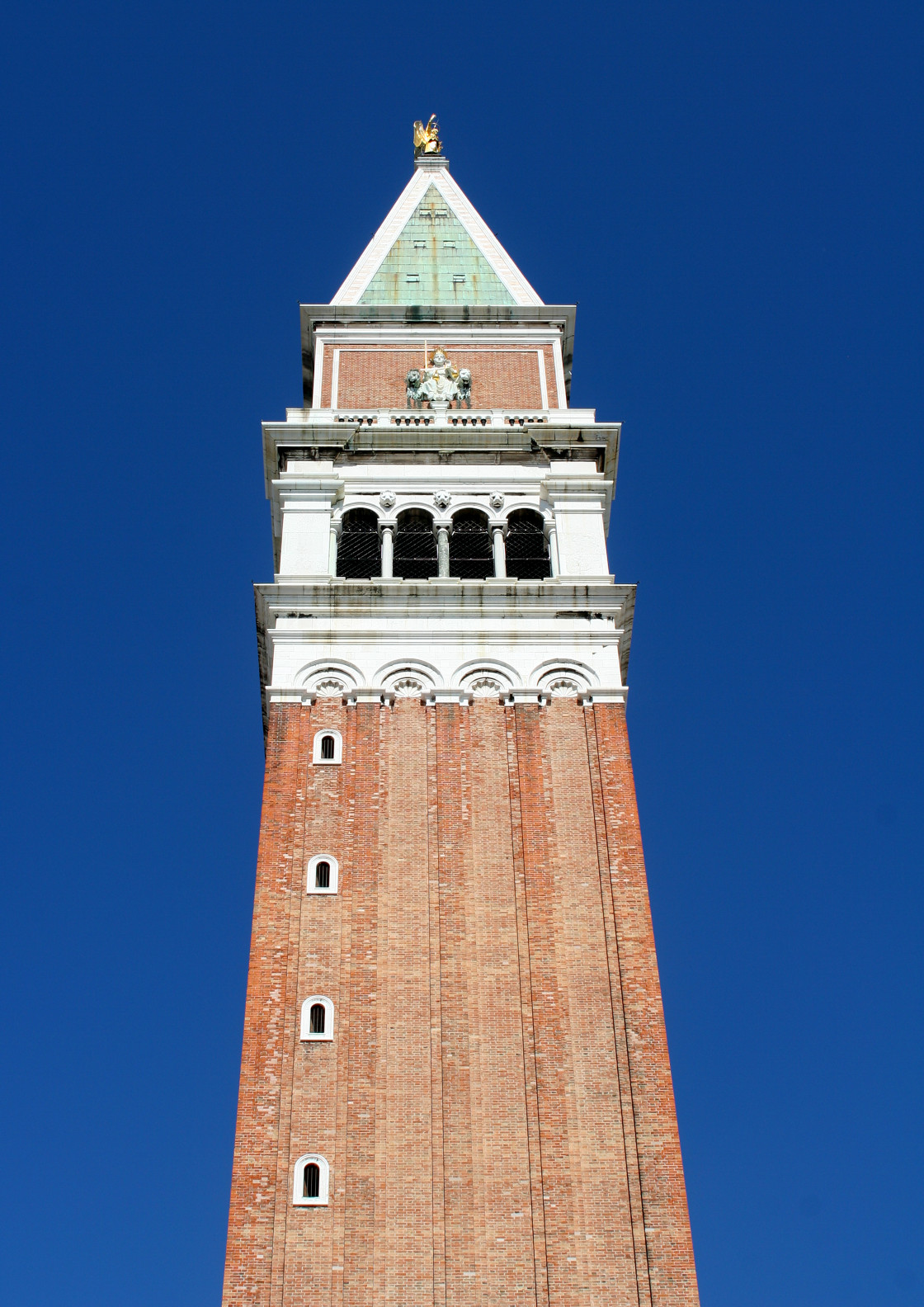 "The Campanile, St Mark's Square, Venice, Italy" stock image