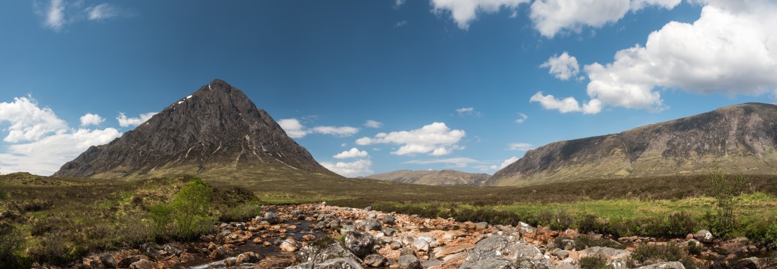 "Buachaille Etive Mòr" stock image