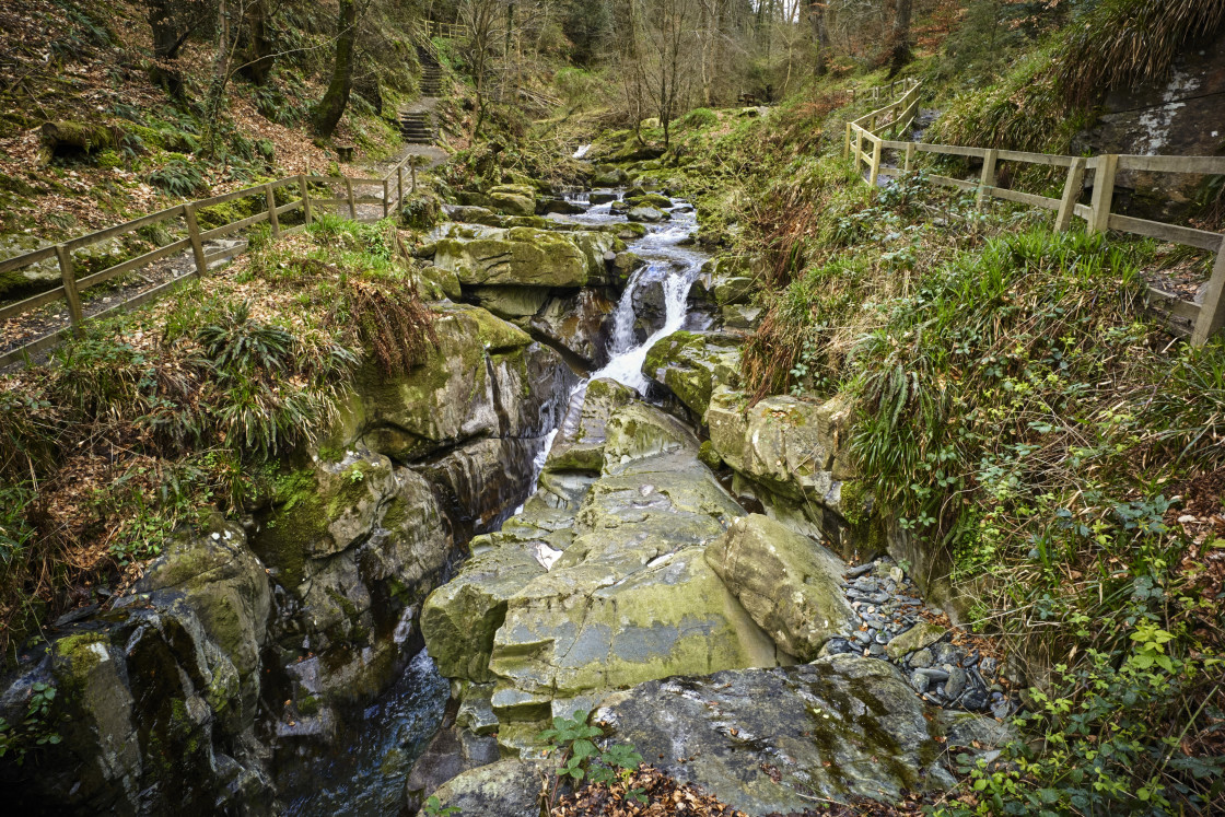 "Ballaglass Glen" stock image