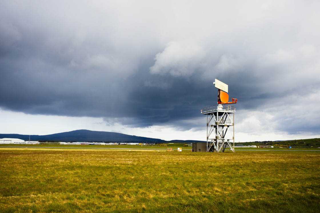 "Radar installation" stock image