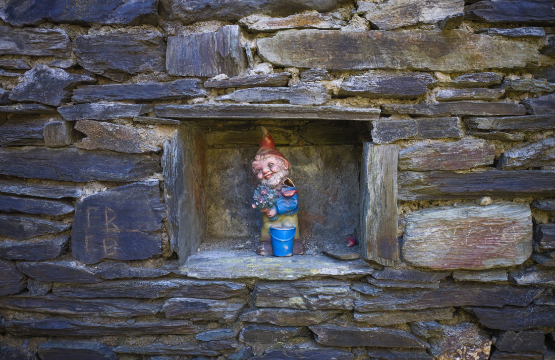 "Gnome home" stock image