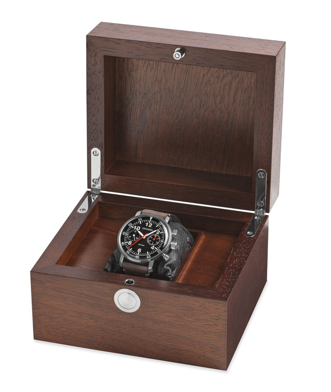 "Günter Dähndel chronograph in box" stock image