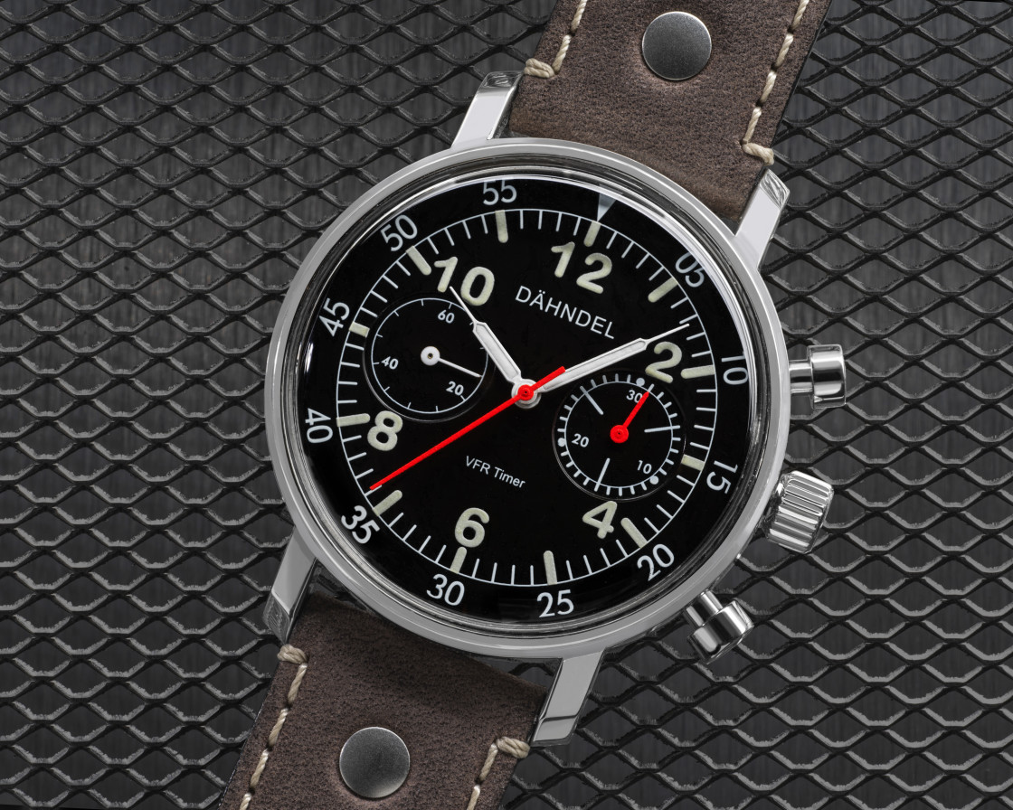 "Günter Dähndel VFR timer chronograph" stock image