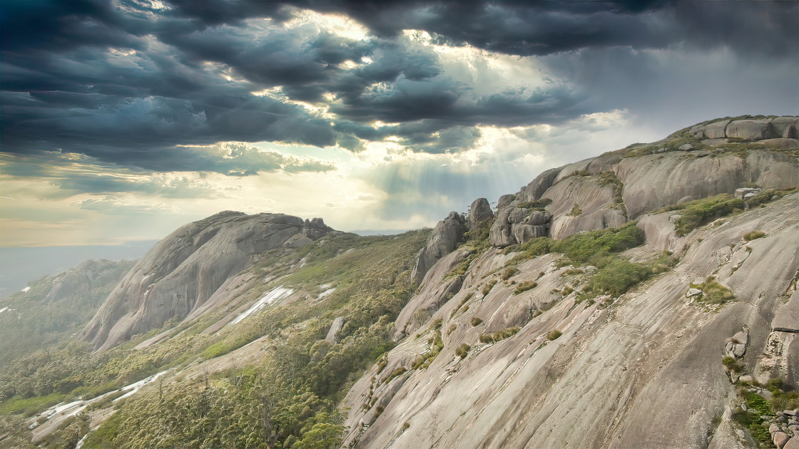 "Porongorup Ranges Aerial 3" stock image