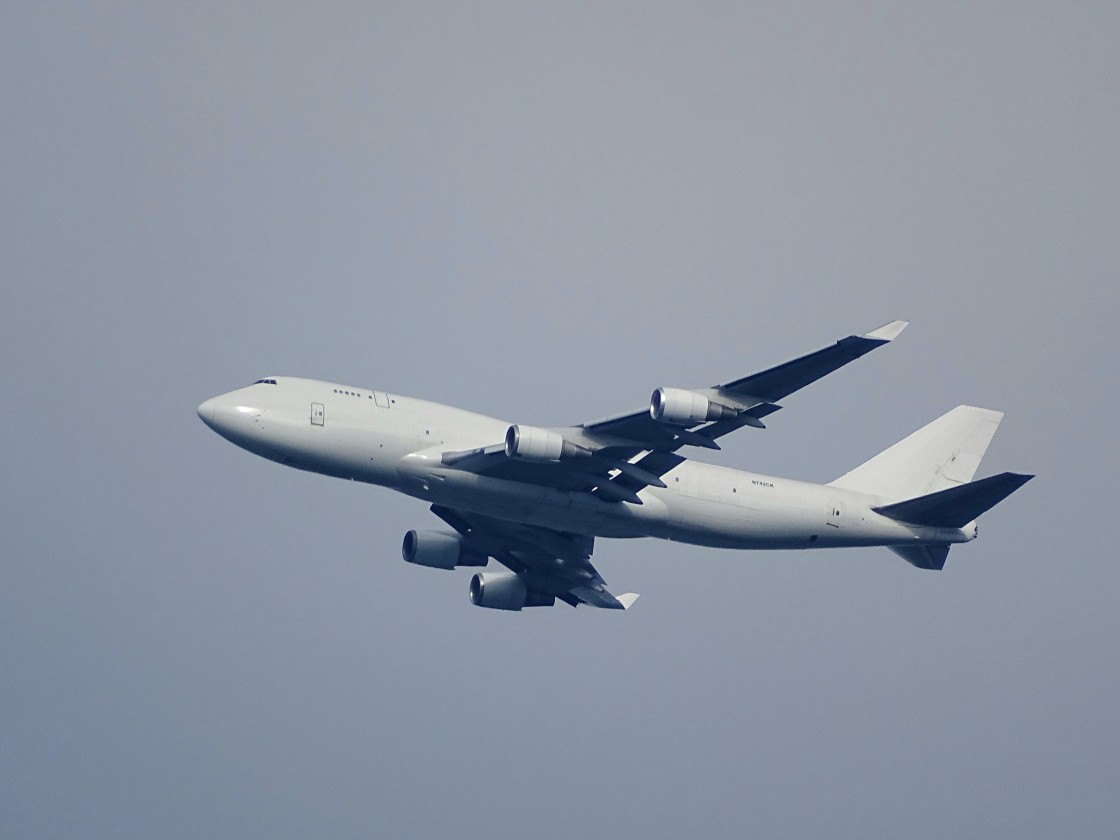 "Grey lady of the skies" stock image