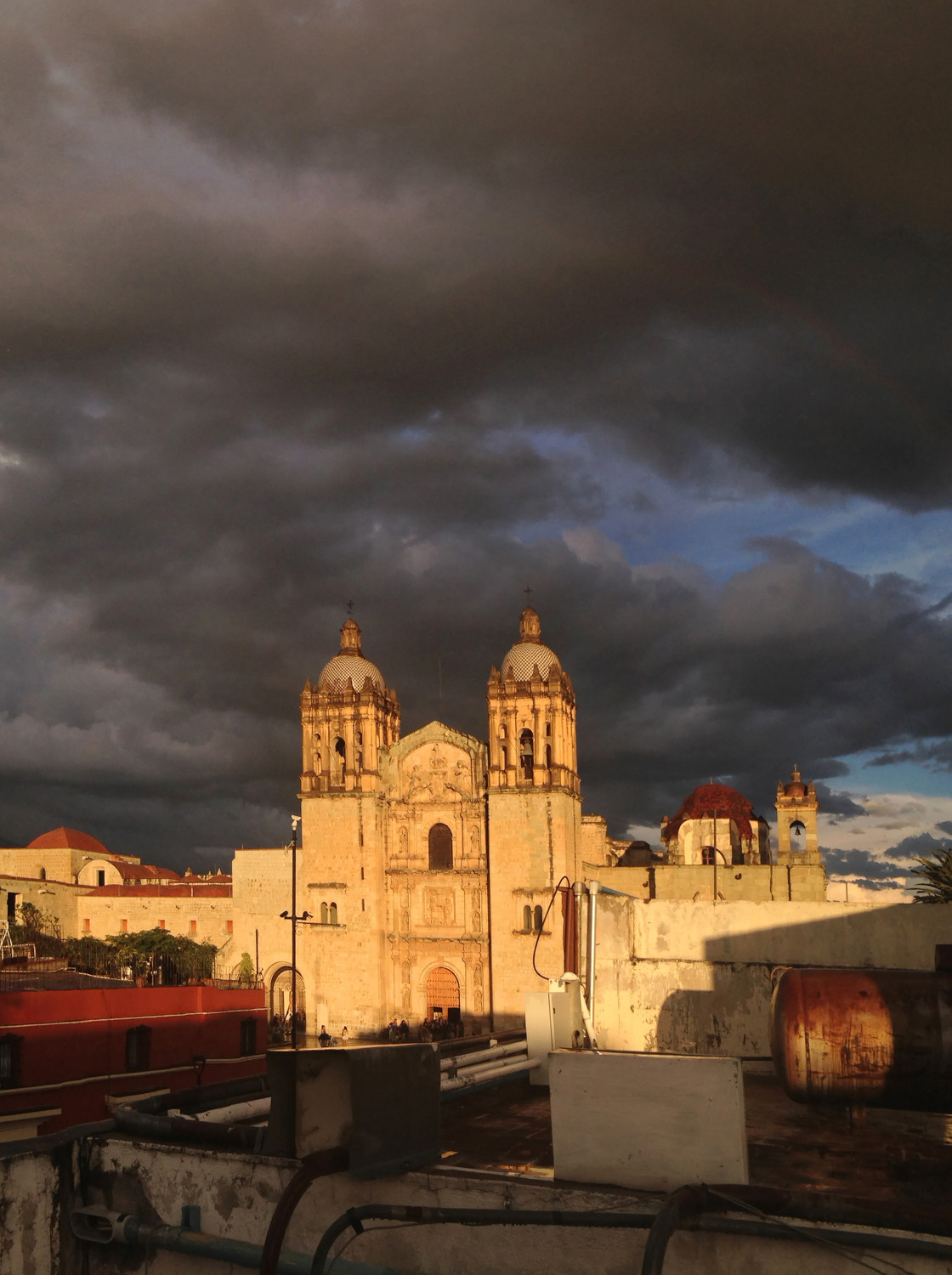 "View of Parroquia de San Miguel Arcángel, San Miguel de Allende" stock image