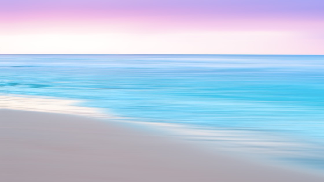 "Cronulla Sunset Blur" stock image