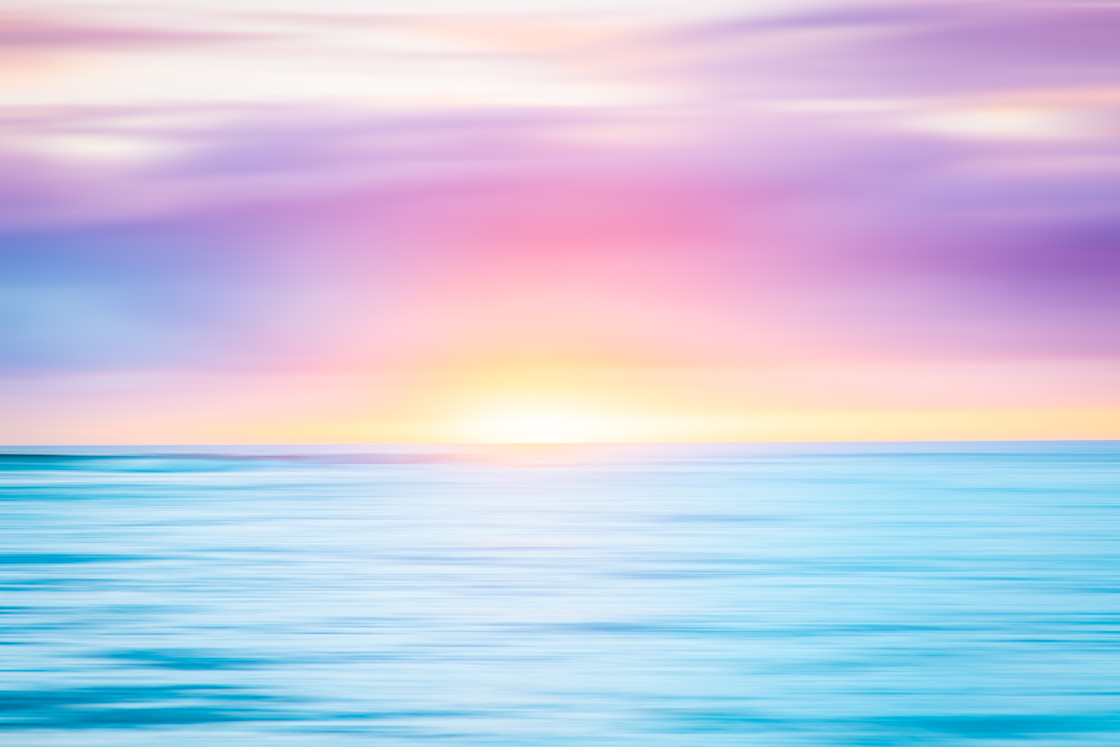 "Cronulla Sunrise Blur" stock image