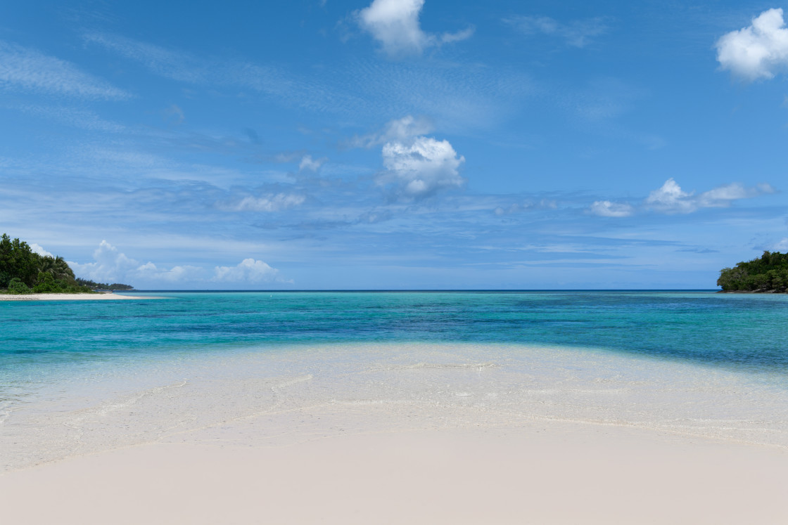 "Island Beach" stock image