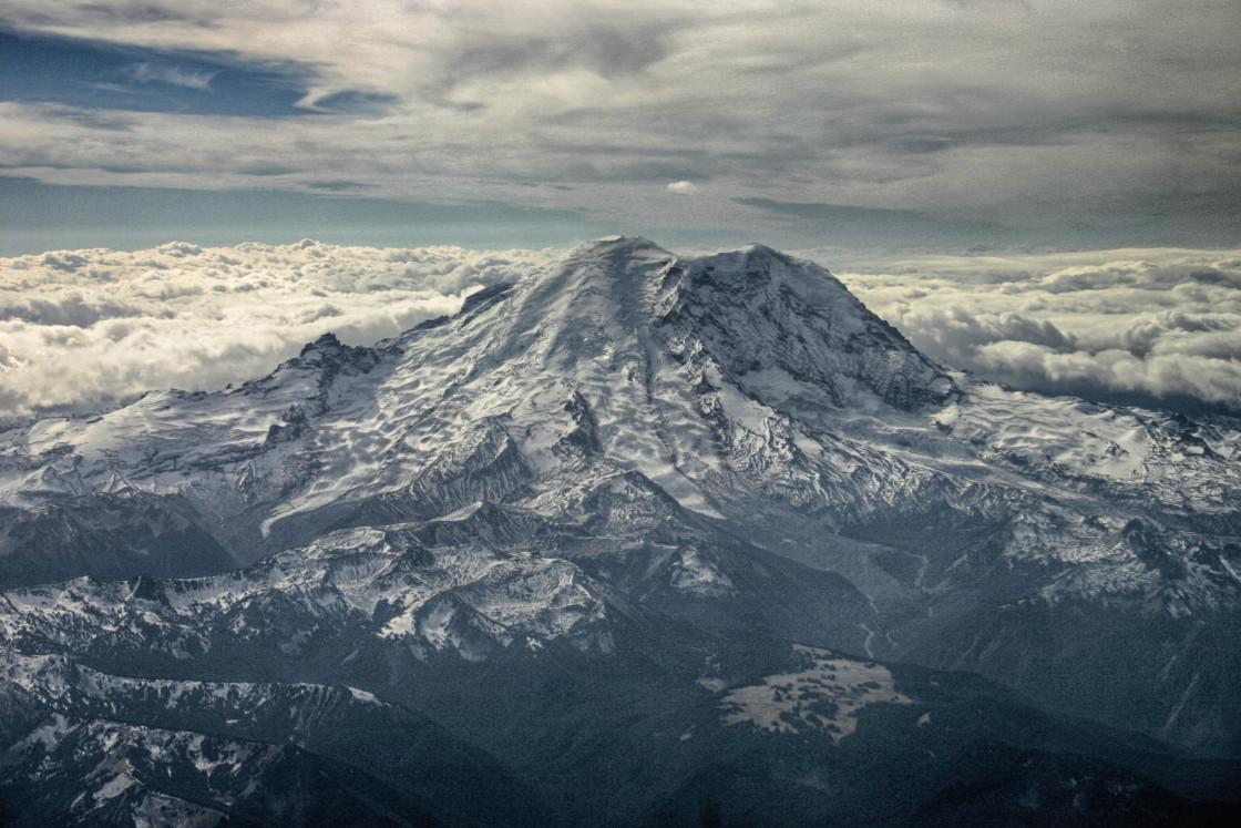 "Mount Rainier, Seattle, Washington" stock image