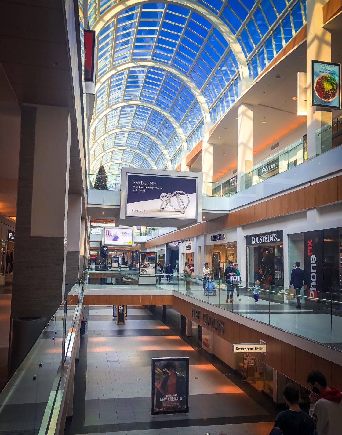 "Empty Mall" stock image