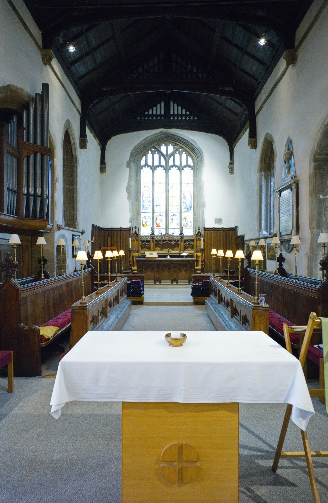 "St Peter's church in Oadby, Leicestershire" stock image