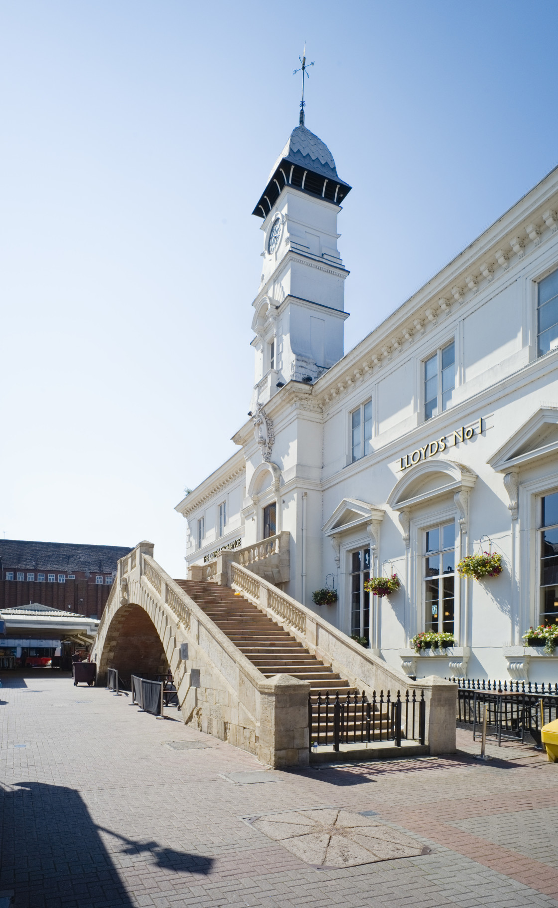 "The Corn Exchange building" stock image