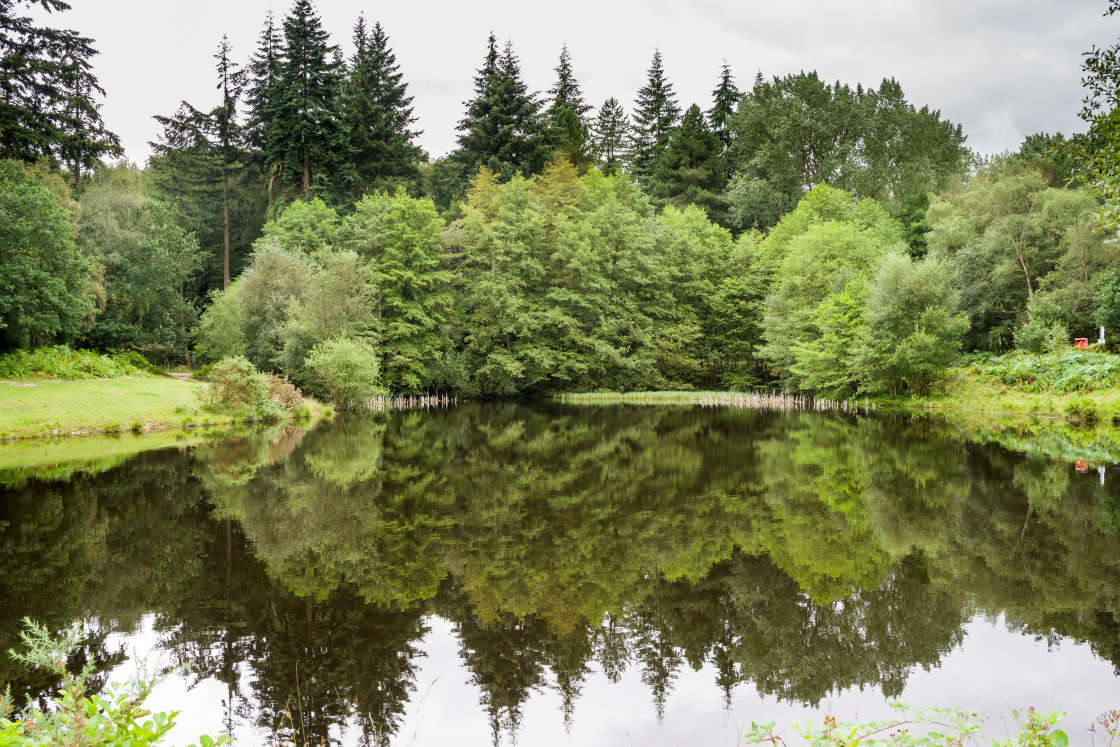 "Bourley Reservoir #3" stock image