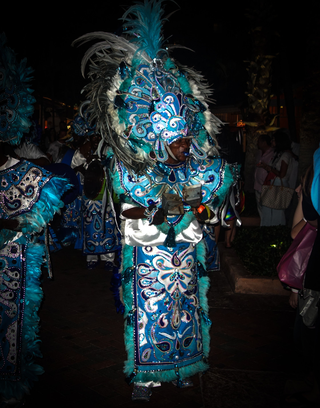 "Bahamian Festival Dancer #1" stock image