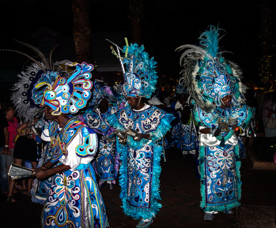 "Bahamian Festival Dancers" stock image