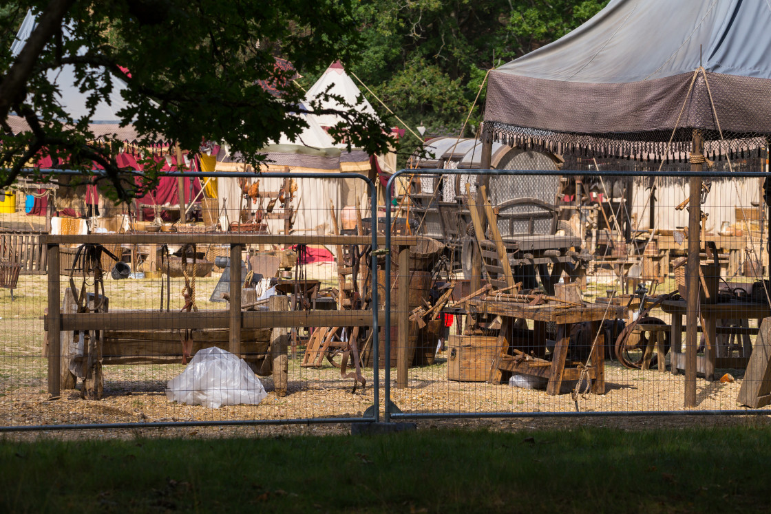 "GoT Film Set Props" stock image