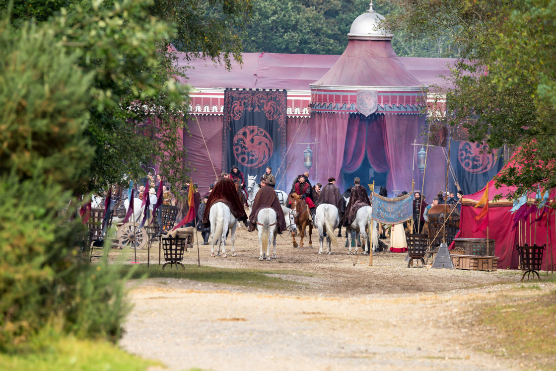 "Game of Thrones Film Set" by Gordon England - $12.56 "Game of Thrones Film Set" stock image