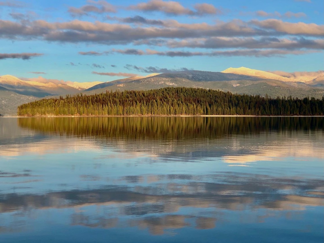 "Fall Lake" stock image