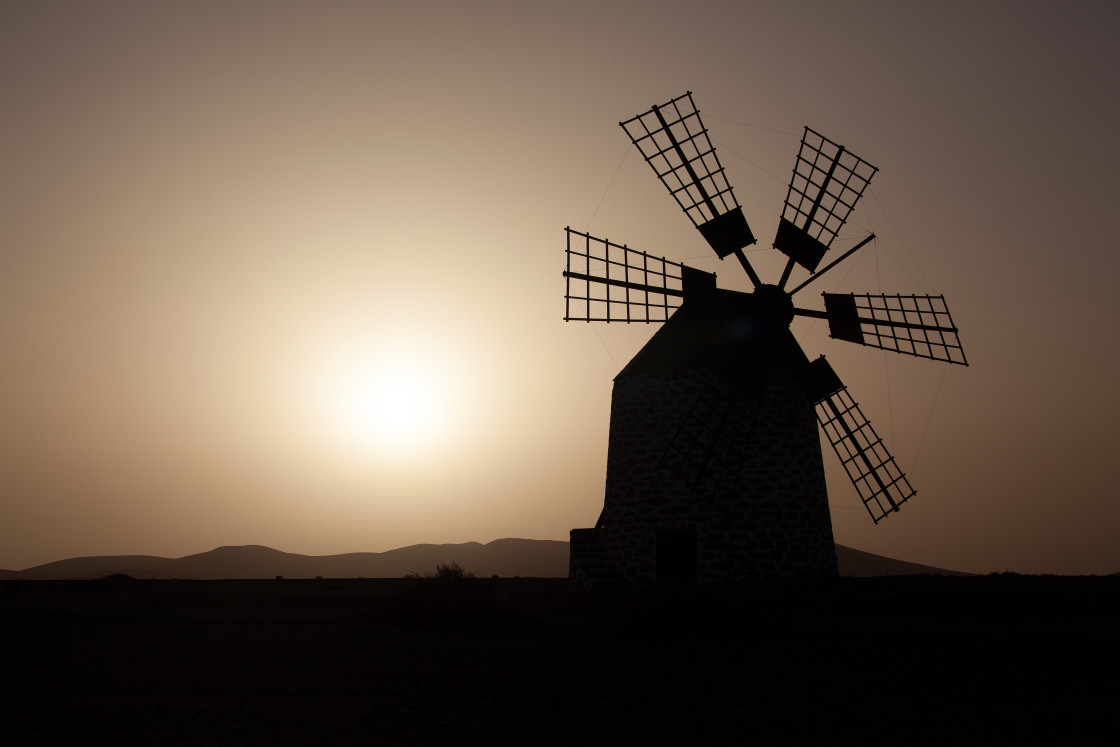 "OLD MILL BACKLIT" by LYDIBERN.ART - £19.00 "OLD MILL BACKLIT" stock image