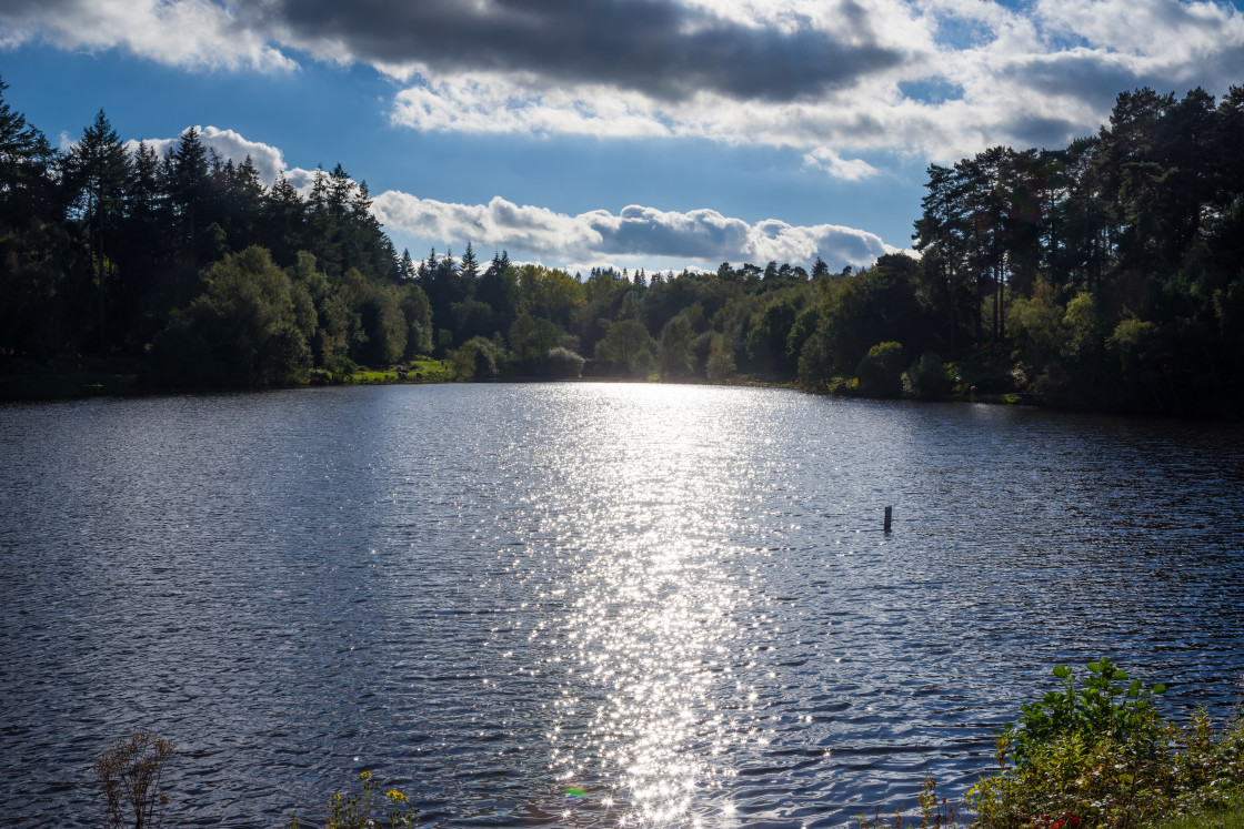 "Bourley Lakes" stock image