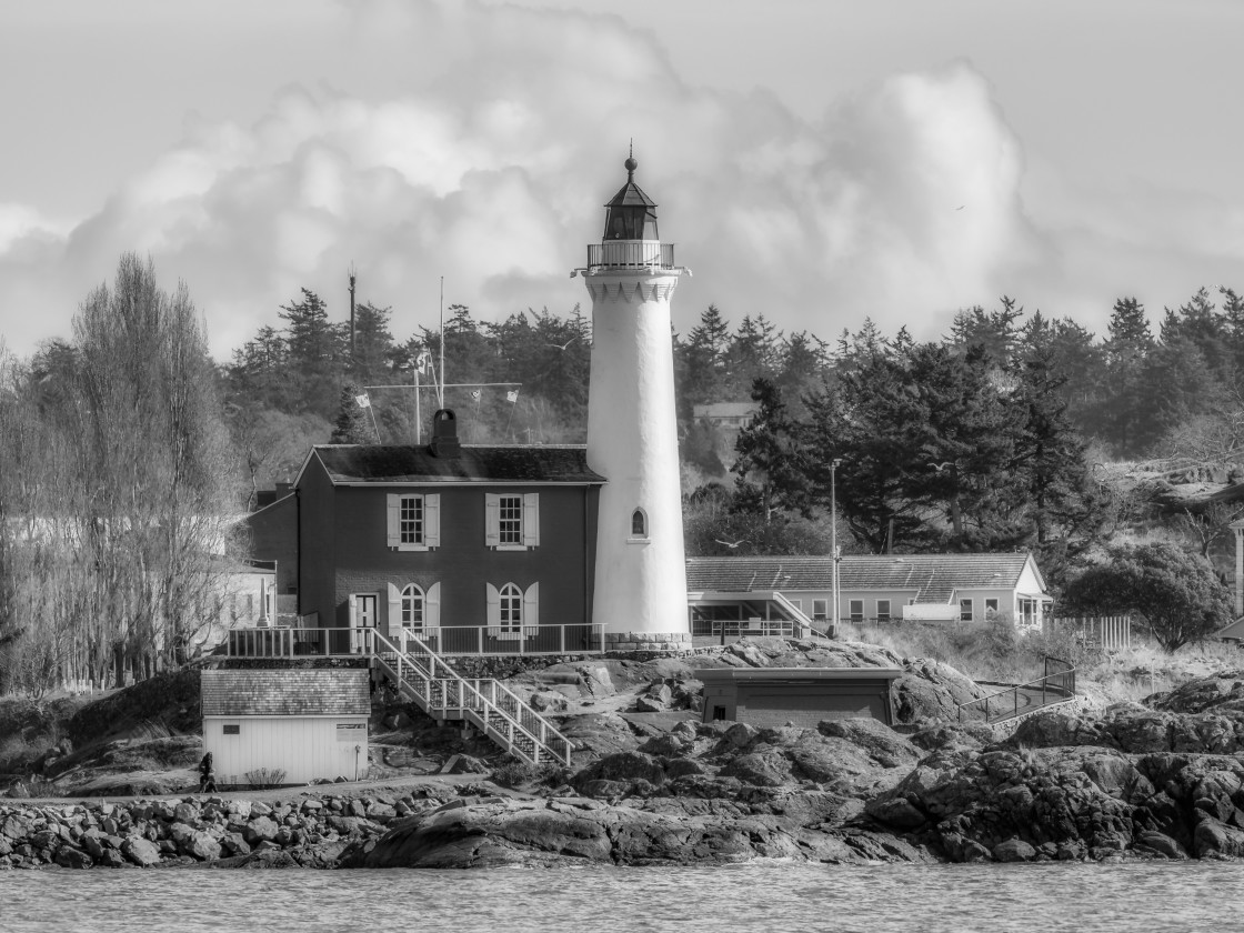 "Fisgard Lighthouse" stock image