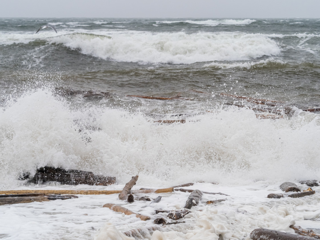 "Stormy Seas" stock image