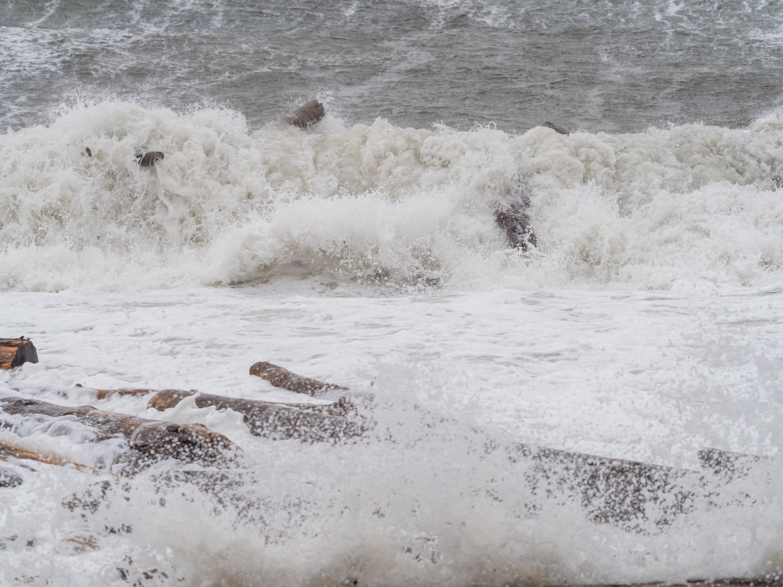 "Stormy Seas" stock image