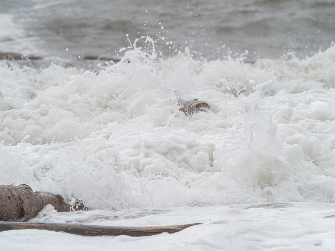 "Stormy Seas" stock image