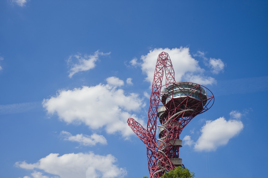 "The Arcelor Mittal Orbit" stock image