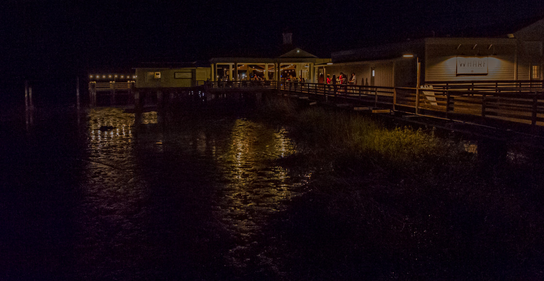 "Pier restaurant" stock image