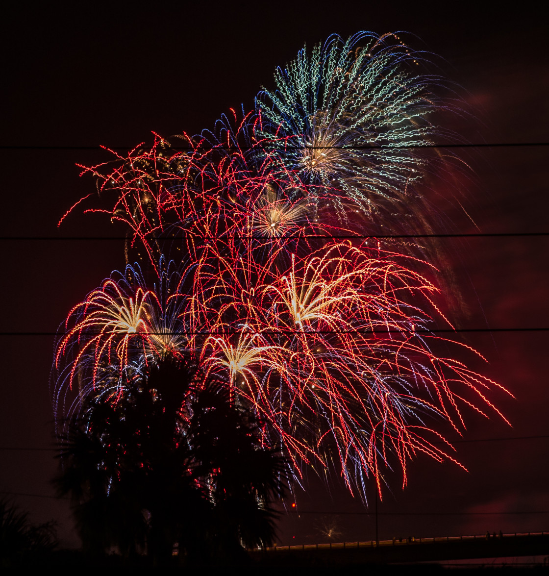 "Fireworks" stock image