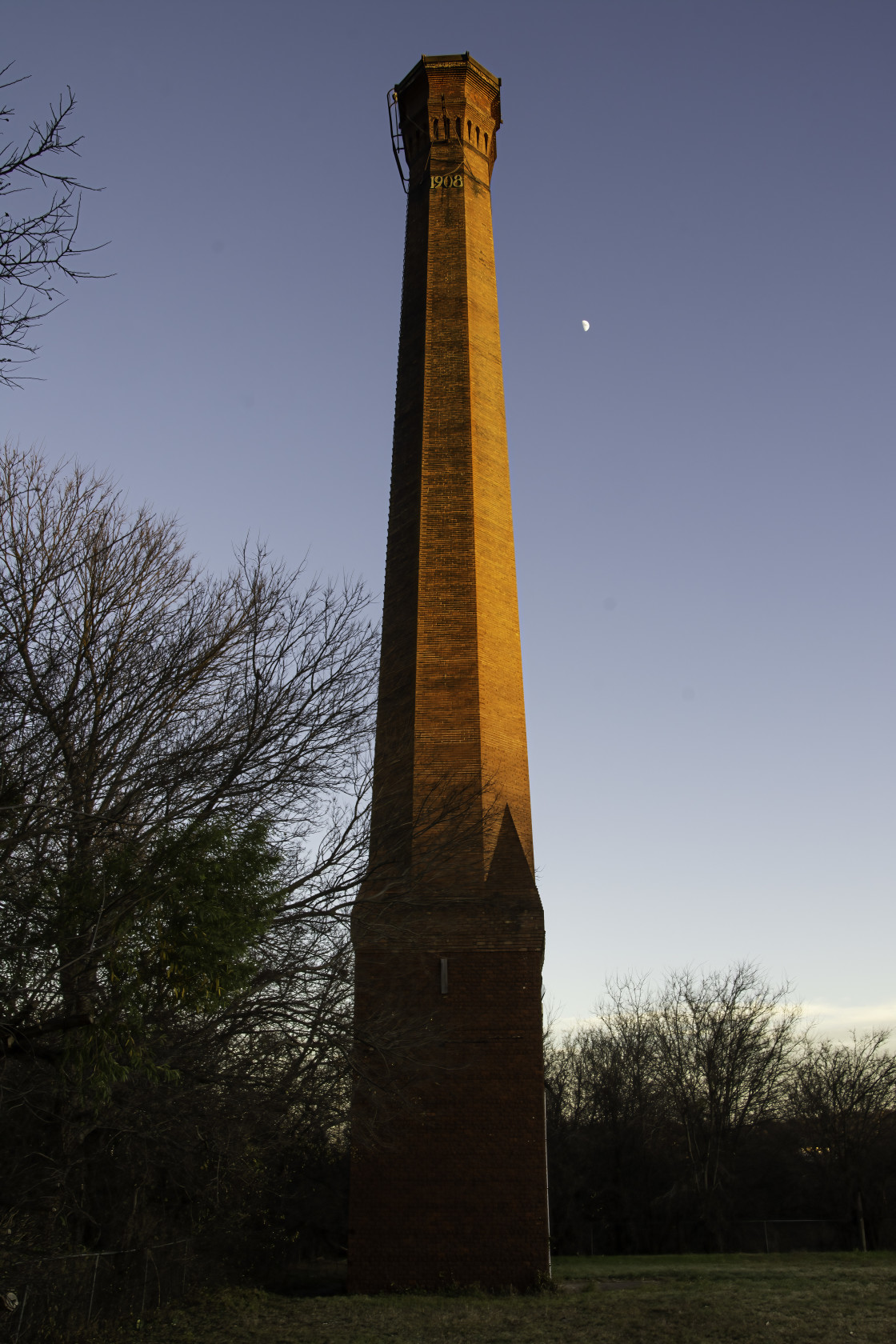 "Thurber Smokestack And Half Moon 2-1" stock image