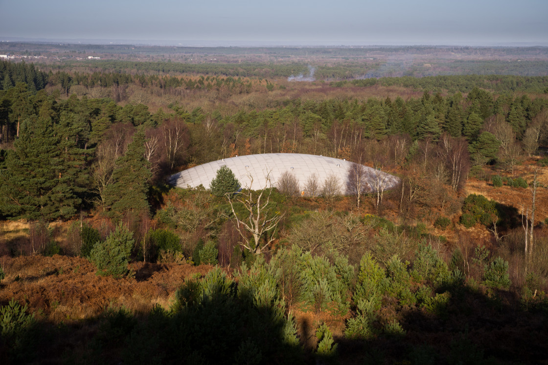 "Enclosed Reservoir" stock image